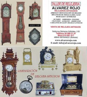 RESTAURACION DE RELOJES, foto ampliada en nueva ventana